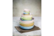 Schaaltje 11,5 cm bruin Sparkling