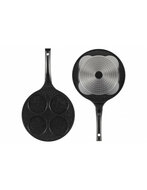 Pannenkoekenpan Keramische Coating 26 cm 4 Kops Smiley Ed&euml;nb&euml;rg Stonetec Line