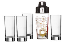Cocktail set Islande 4 glazen en shaker