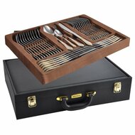 Bestekset in koffer 72-delig Antique Dutch Gold