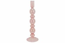 Kandelaar Roze 8,5 x 8,5 x 27 cm Glas