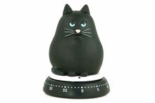 Kookwekker Kat Zwart