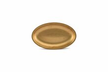 Serveerschaal antique 30 cm goud Serve