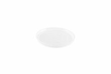 Plat bord 21 cm wit Twirl
