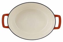 Braadpan gietijzer 31 cm roest Fontestic