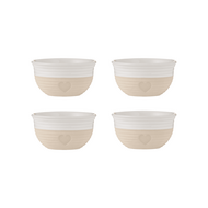 Set van 4 kommen 9,5 cm Rustic Charm