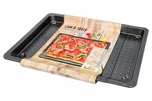 Verstelbare bakplaat 36 cm - 52 cm Laib &amp; Seele