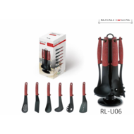 Keukenset 6-delig rood