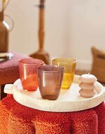 Glas 31 cl Concepto Stripy Amber