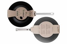 Wok 28 cm Ecodura Zwart 