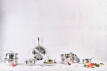 Pannenset 7-delig RVS Cosy&amp;Trendy 