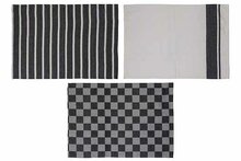 Theedoek Zwart Set van 3