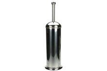 Toiletborstel met houder Bullet Zilver Artex