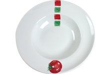 Pasta bord Tomato print 27,5 cm Cosy&amp;Trendy