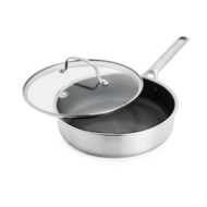 Hapjespan met deksel Greenpan Apex 24cm