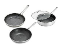 Pannenset 3-delig Greenpan Apex