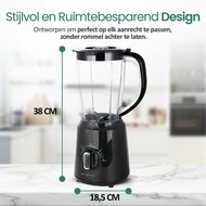 Blender Smoothie Maker Zwart Emerio