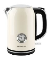 Waterkoker 1,7 liter Retro Cr&egrave;me Emerio