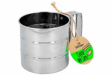 Poedersuikerstrooier 10 cm RVS Cause We Care 