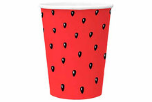 Beker karton 25 cl Watermeloen set van 8 PAW
