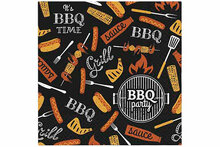 Servetten 33cm BBQ Party set van 20 PAW