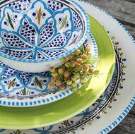 Dessertbord 20,8 cm Turquoise Blue Fine