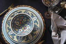 Dessertbord 20,8 cm Turquoise Blue