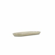 Serveerschaal ovaal 29 cm x 10 cm Meridian Ivoor
