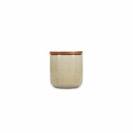 Voorraadpot 12 cm x 12 cm Meridian Ivoor