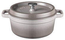 Braadpan 28 cm gietijzer grijs Sola