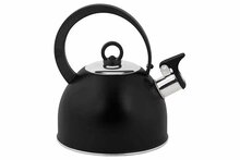 Fluitketel 1,7 L RVS met handvat Zwart