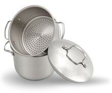 Couscous pan RVS 14 liter