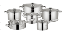 Pannenset RVS 12-delig Premium