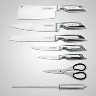 RVS messenset 8 delig op standaard Limited inhoud