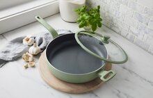 Hapjespan 28 cm keramische coating Greenpan Essence Pro Sage