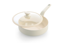 Hapjespan 28 cm keramische coating Greenpan Essence Pro Creme