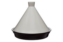 Tajine 29 cm Okinawa zwart wit