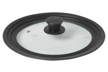 Deksel glas multi diameter voor 22, 24&nbsp;en 26&nbsp;cm &nbsp;