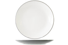 Bord rond Vince grijs 27,5 cm