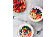 Schaaltje rond Acacia 20cm