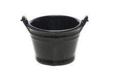 Mini emmertje zwart 7,8cm 