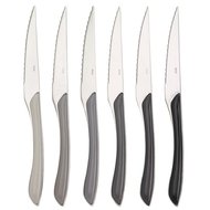 Steakmessen set 6 delig grijstinten Eclat Amefa&nbsp;