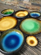 Plat bord 26,5cm Fervido Green