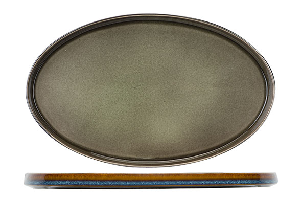 Ovaal bord 35,5cm Quintana Green