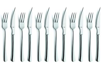 Steakbestek set 12 delig Chuletero Amefa