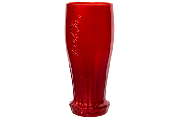 Coca Cola glas 35cl rood Sequin