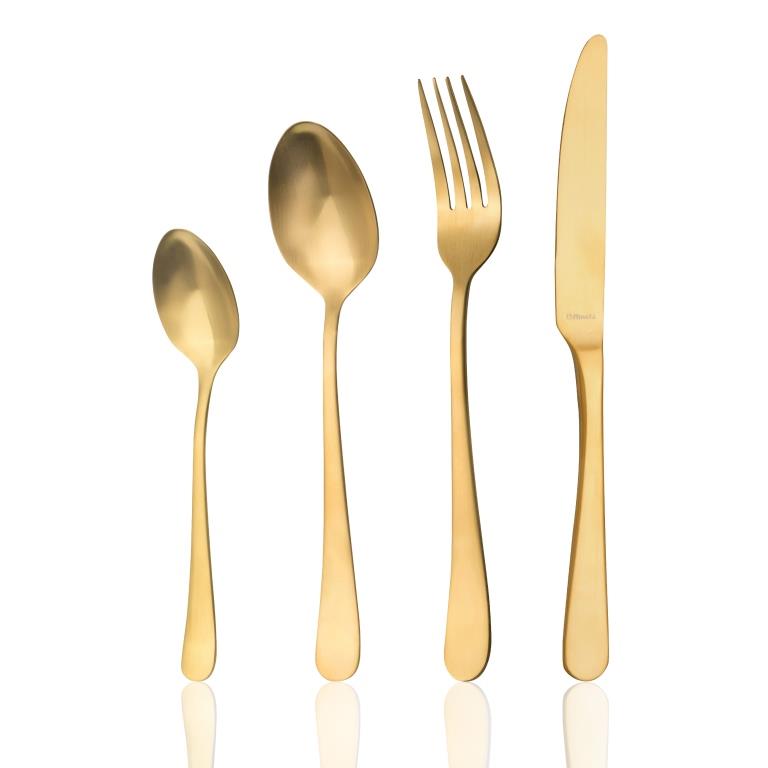 Bestekset 24 delig Austin Vintage goud Amefa