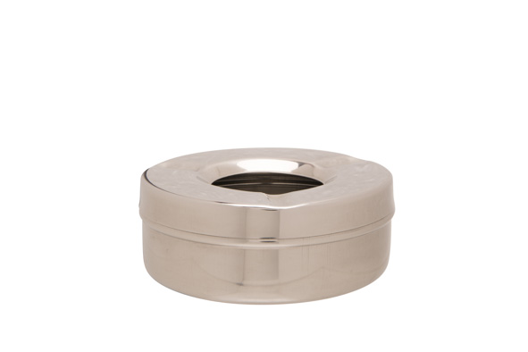 Asbak 9cm RVS