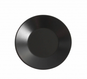 Asia Black plat bord mat zwart 21 cm