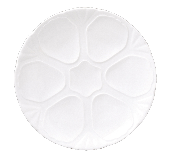 Oesterbord wit 27,5 cm Gural Delta